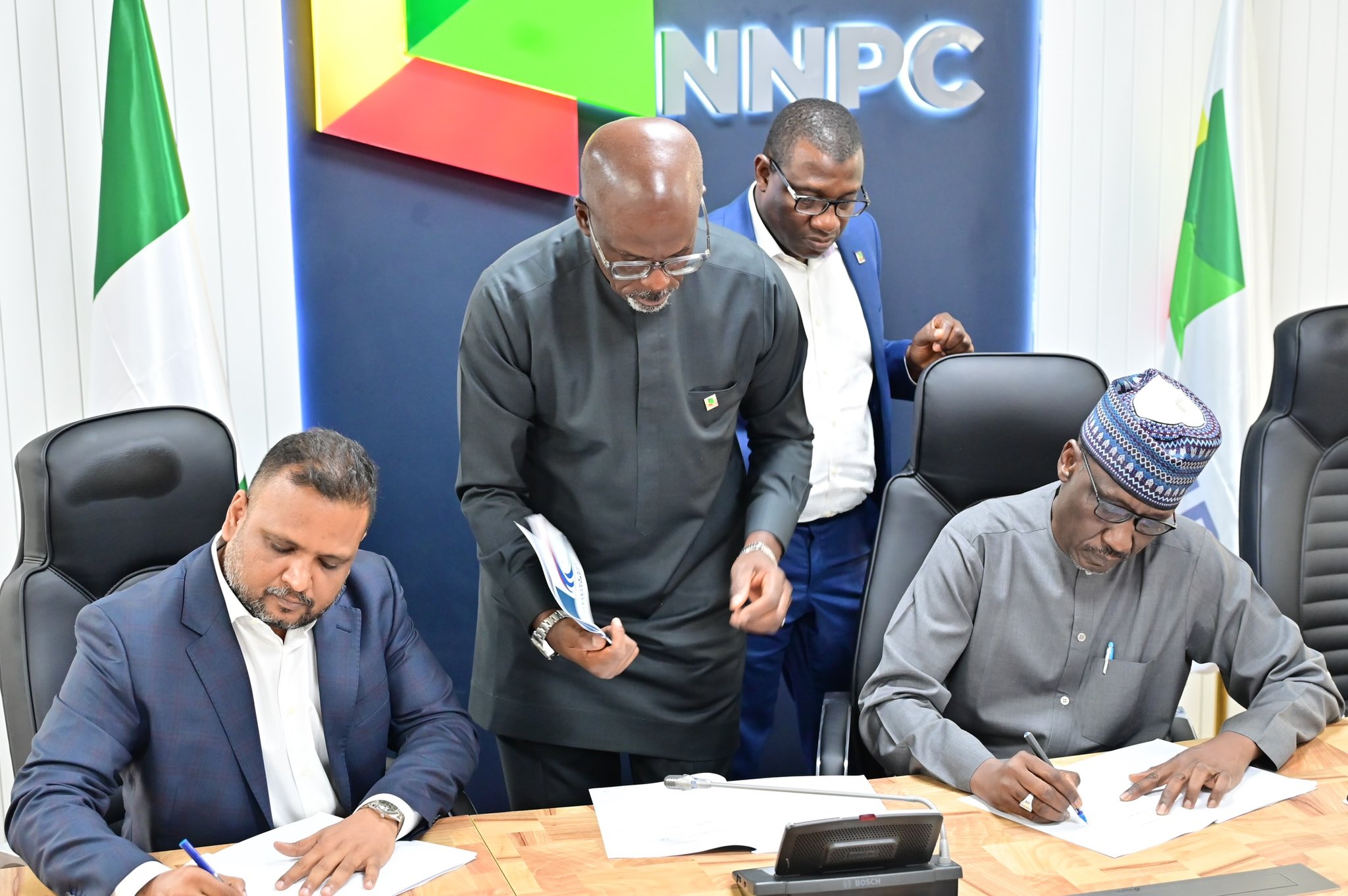 Breaking: NNPCL, Indorama Sign Gas Supply Agreement