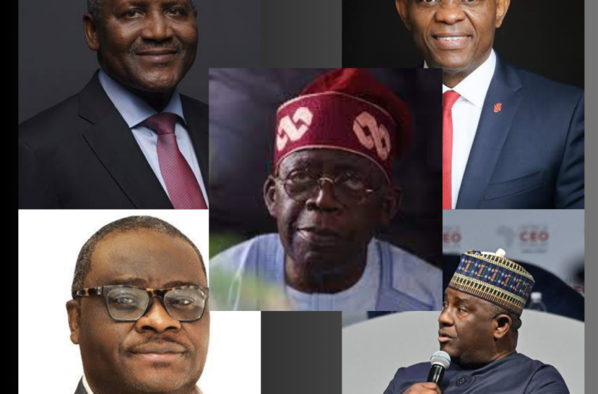  Tinubu Appoints Dangote, Kola Adesina, Elumelu, Rabiu as Presidential Economic Council Members