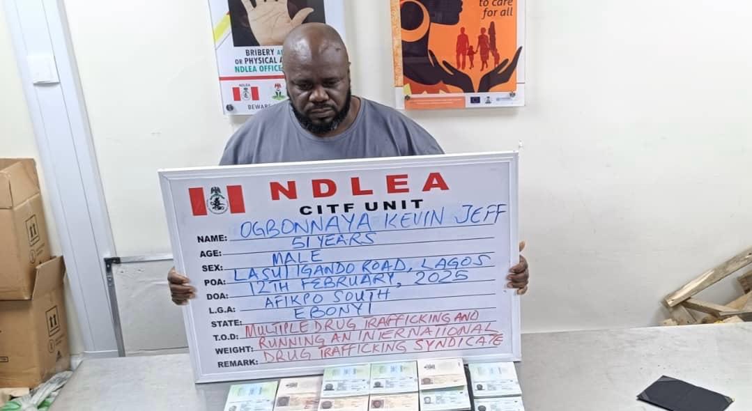 How NDLEA arrested wanted drug baron in Lagos over N1.4b