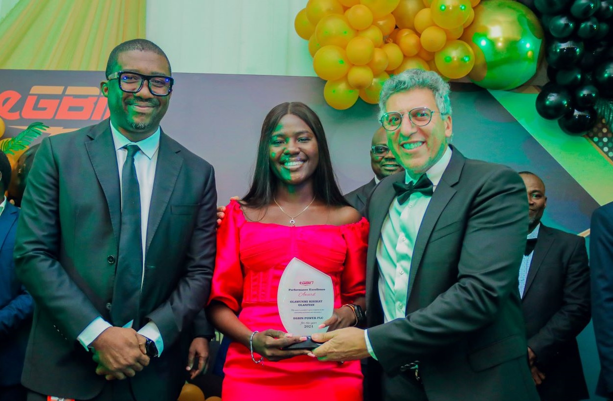 Egbin Power Plc presentation of awards to employees for innovation and exceptional performance