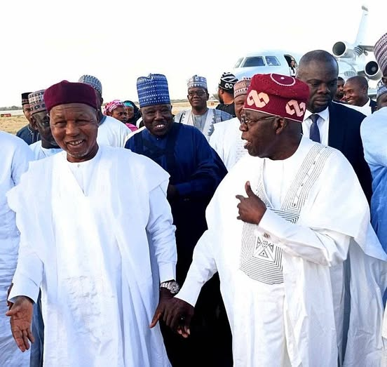 The celebrant and Nigeria president