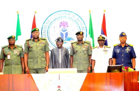 Newly appointed Service Chiefs