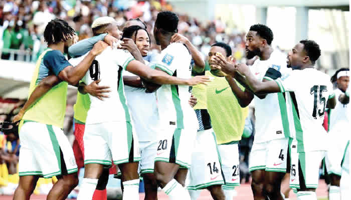 Tinubu rejoice as Super Eagles defeats Gabon 4-1