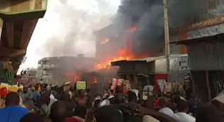 FG APC Govs donate N8bn to Kano traders as fire gotten Singer market in Kano