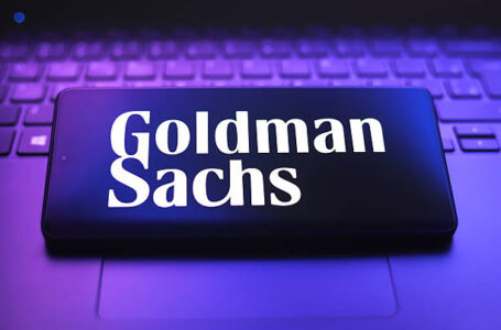 The Goldman Sachs logo appears on a smartphone screen in Ontario, Canada, on March 18, 2026. (Photo Illustration by Thomas Fuller/NurPhoto via Getty Images)