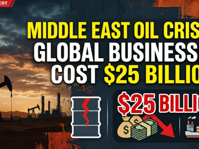 Middle East Oil Crisis Has Already Cost Global Businesses $25 Billion