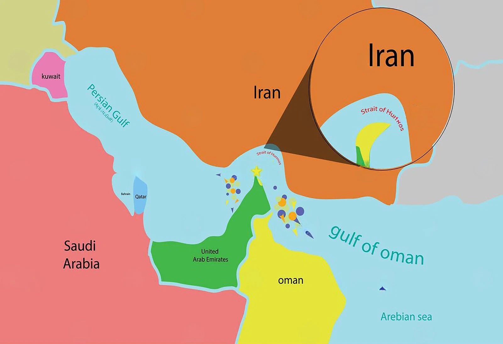 As Iran tightens its grips, tankers u-Turn at Hormuz